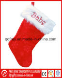 Christmas Plush Toy of Gift Socks for Holiday Promotion