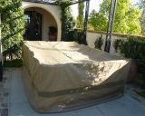out Door 8 Seater Rectangular Table Cover