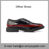 Wholesale Cheap China Army Shining PU Leather Military Police Shoes