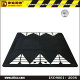 Black Rubber Road Crossing Safety Cushion (CC-B68)