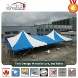 5X5m Luxury Customized High Peak Waterproof Aluminum Gazebo Party Tent