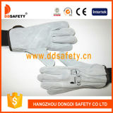 Ddsafety 2017 Cow Split Leather Driver Winter Glove Safety Gloves