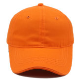 Blank Custom Embroidery Logo Orange Baseball Cap for Sales