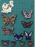 Sequins Butterfly Handmade Beads Embroidery Patch