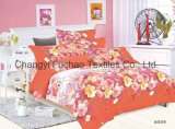 China Suppiler Home Textile King Size Polyester Custom Print Bedding Set T/C 65/35