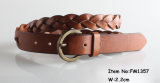 2017 Womens Fashion Leather Braided Belts (FM1357)