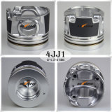 Isuzu 4jj1 Engine Alfin and Oil Gallery Piston with Skirt Sprayed Graphite Craft OEM 8-97367-398-1