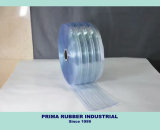 Folding PVC Strip Curtain Flexible Soft Ribbed Surface