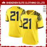 Fashion Custom Made Yellow American Football Uniforms Cheap (ELTFJI-68)