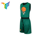 High Quality Products China Supplier Custom College Breathable 100% Polyester Basketball Jersey Set