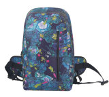 Fashion Flower Printed 600d TPU Waterproof Dry Backpack (YKY7306)