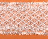 Manufacture Rayon Corded &Beaded Wedding Lace Fabric