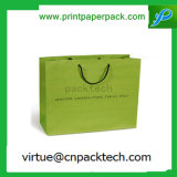 Luxury Fashion Custom Colors Shopping Kraft Paper Bag with Rope