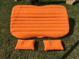 Outdoor Inflatable Soft Flocking Top Air Mattress for Car
