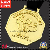 Customized 3D Sport Event Gold Metal Medal