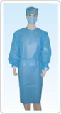 PP+PE Surgical Gown with Elastic Cuff