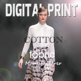 Digital Printed Fabric of Cotton Twill, Cotton Drill for Garment