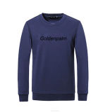 Cheap Price Mens Printing Crewneck Blue Sweatshirt (SW--343)