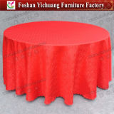 Hotel Table Cloth Polyester Table Cover (YC-0295-01)