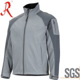 Windproof and Waterproof Softshell Jacket with High Quality (QF-4114)
