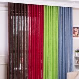 U. S. Popular Cotton Linen Solid Voile Sheer Curtain (18F0090)