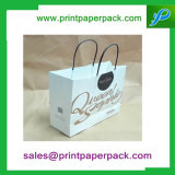 Strong Color Printed Kraft Twisted Handle Paper Carrier Bags Shop/Gift/Fashion/Party Bags
