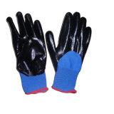 NBR Gloves Half Dipped Nitrile Gloves Safety Work Glove