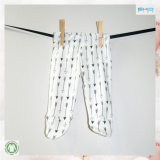 White Baby Clothes Unisex Footed Baby Pants