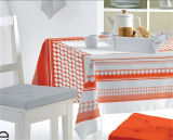 Oeko-Tex 100 PVC Printed Tablecloth with Nonwoven Backing in Rolls