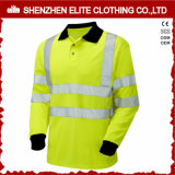 Long Sleeve Work Wear Safety Reflective Polo Shirts (ELTSPSI-2)
