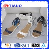 Women's Gladiator Ankle Strap with Adjustable Buckles Flat Sandals (TNK50033)