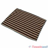 Black Stripe Microfiber Kitchen Dish Towel