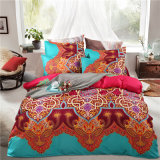 Indian Speciality Mandala Doona Cover Light Weight Duvet Cover with Pillows Boho Queen Bedding Set