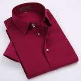 Wine Red Oxford Wholesale Mens Dress Shirts