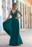 Amelie Rocky 2018 Beaded Chiffon Long Prom Gown