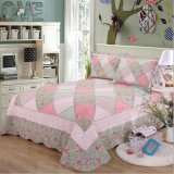 Textile Customized Prewashed Durable Comfy Bedding Quilted 1-Piece Bedspread Coverlet Set for Bedding Set