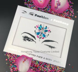 HK Topaz Self-Adhesive Face Jewels Sticker Eyelash Sparkly Crystal Stickers (S092)