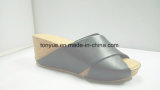 Lady Leather Wedge Covered Leisure Sandals