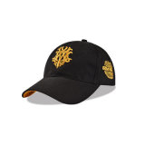 Wholesale High Quality Stylish Casual Black Dad Hat Baseball Cap (YH-BC035)