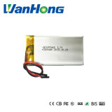 653460pl 3200mAh 3.7V Li-Polymer Battery for Digital Product