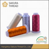 120d/2 100% Polyester Embroidery Thread with 1680 Color