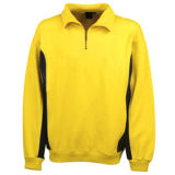 Sports Type Plain Fleece Men's Sweatshirt