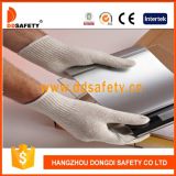 Ddsafety 2017 Natural Cotton Knitted Working Gloves Pass Ce
