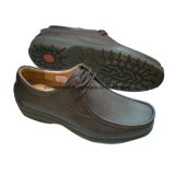 Dk. Brown Men Casual Dress Shoes Comfort Shoe Loafer Shoe