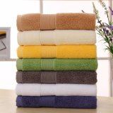 Private Label Cotton Thick Bath Towel with Beautiful Design
