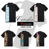 New Pattern Black Hawaiian Shirts Cotton Custom Mens Clothes