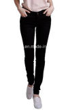 Women Low Rise Cotton Jegging Skinny Denim Jean Style Leggings Fitted Pants
