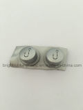 OEM/ODM Silver Rubber Button