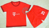 2015-2016 Bundesliga Bayern Kids Soccer Jersey Kit