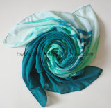 Factory Direct Sale Promotion Cheap Polyester Chiffon Scarf (HWBPS023)
